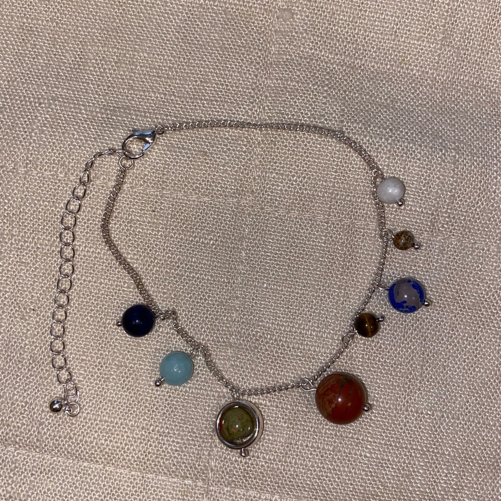 Solar System Anklet